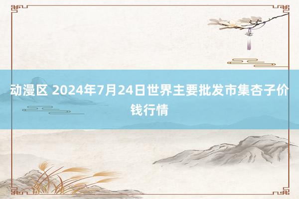 动漫区 2024年7月24日世界主要批发市集杏子价钱行情