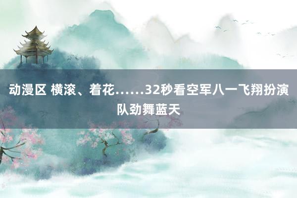 动漫区 横滚、着花……32秒看空军八一飞翔扮演队劲舞蓝天