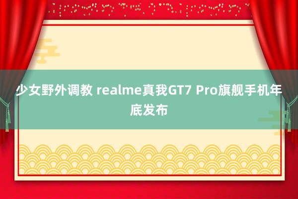 少女野外调教 realme真我GT7 Pro旗舰手机年底发布