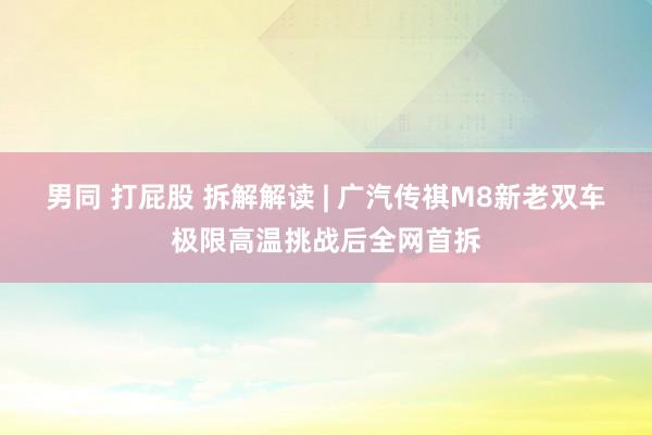 男同 打屁股 拆解解读 | 广汽传祺M8新老双车极限高温挑战后全网首拆