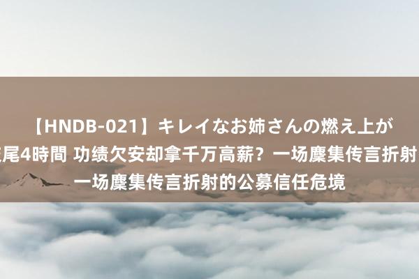 【HNDB-021】キレイなお姉さんの燃え上がる本物中出し交尾4時間 功绩欠安却拿千万高薪？一场麇集传言折射的公募信任危境